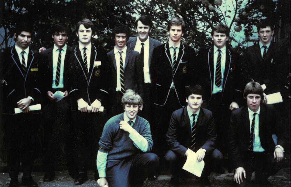 Hickman House sports captains, 1970