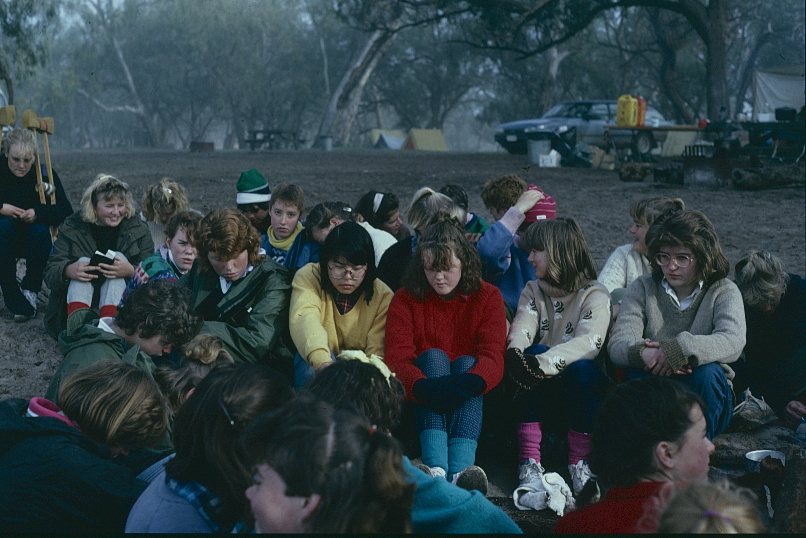 Year 8 Hattah camp, 1992