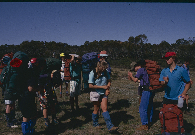 Year 8 Hattah camp. 1992