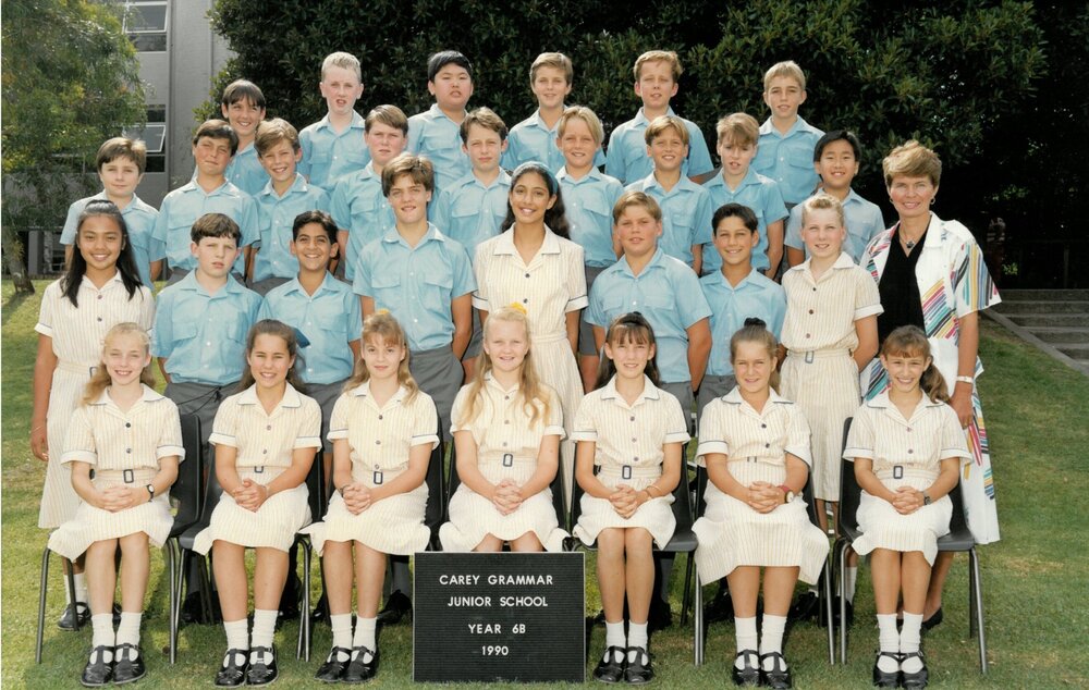 Year 6B, 1990