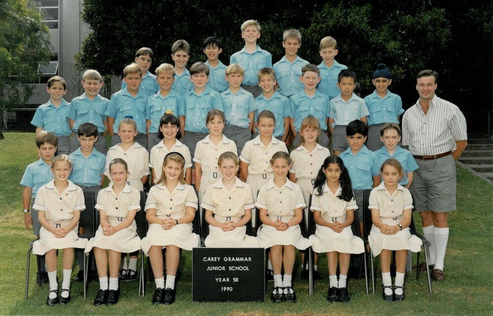 Year 5B, 1990