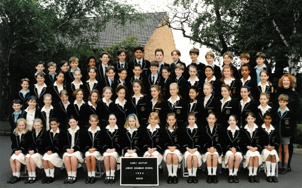 Junior School Choir, 1992