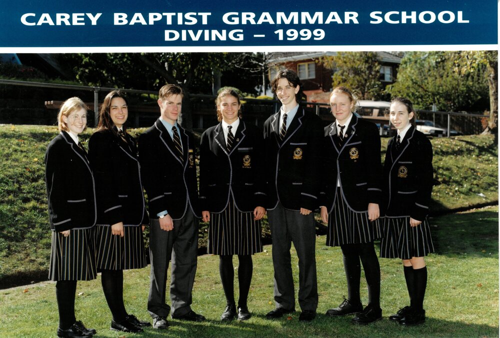 Diving team, 1999
