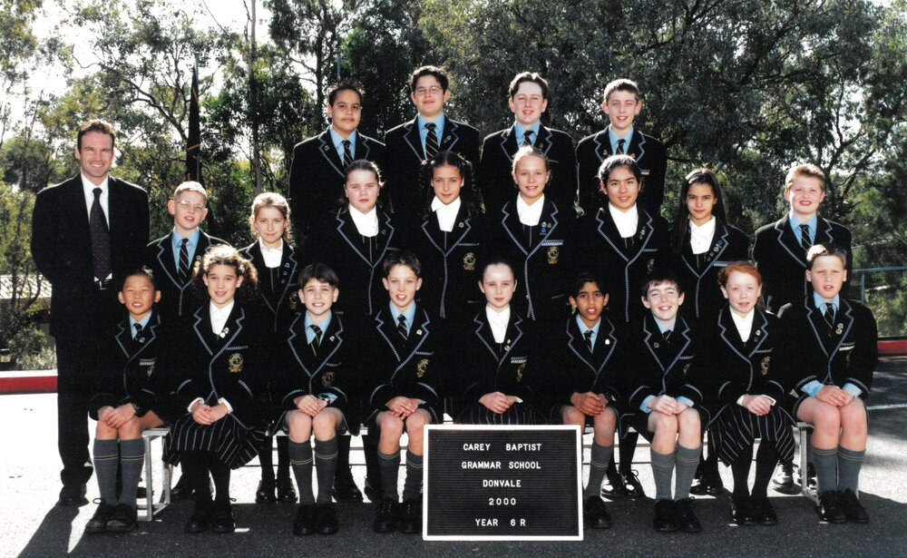 Donvale Year 6R, 2000