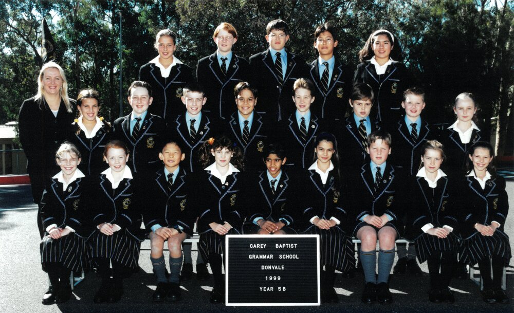 Donvale Year 5B, 1999