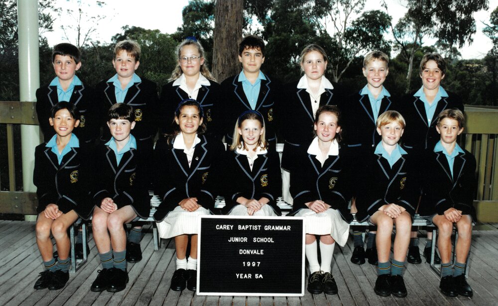 Donvale Year 5A, 1997