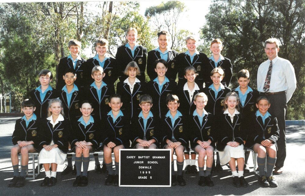 Donvale Grade 5, 1995