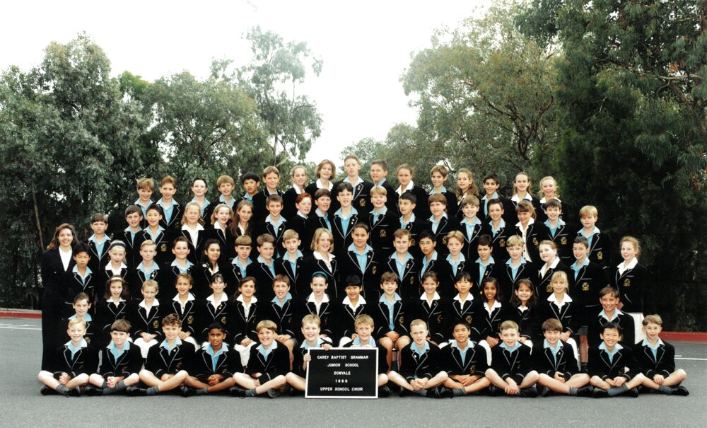 Donvale Upper School Choir, 1996
