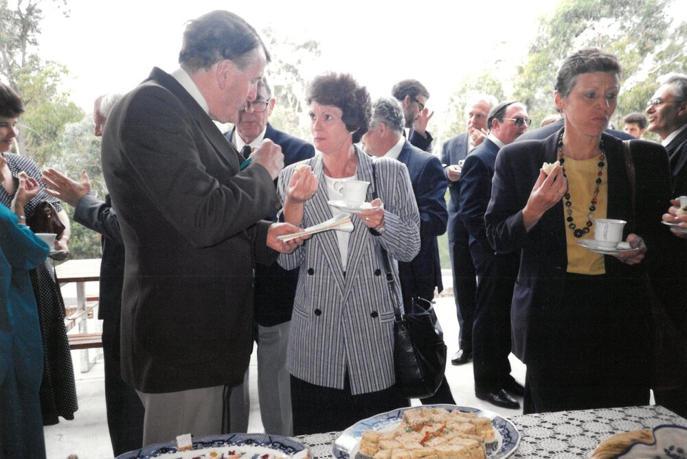 Opening of Stage 2 classroom wing at Donvale, 1992