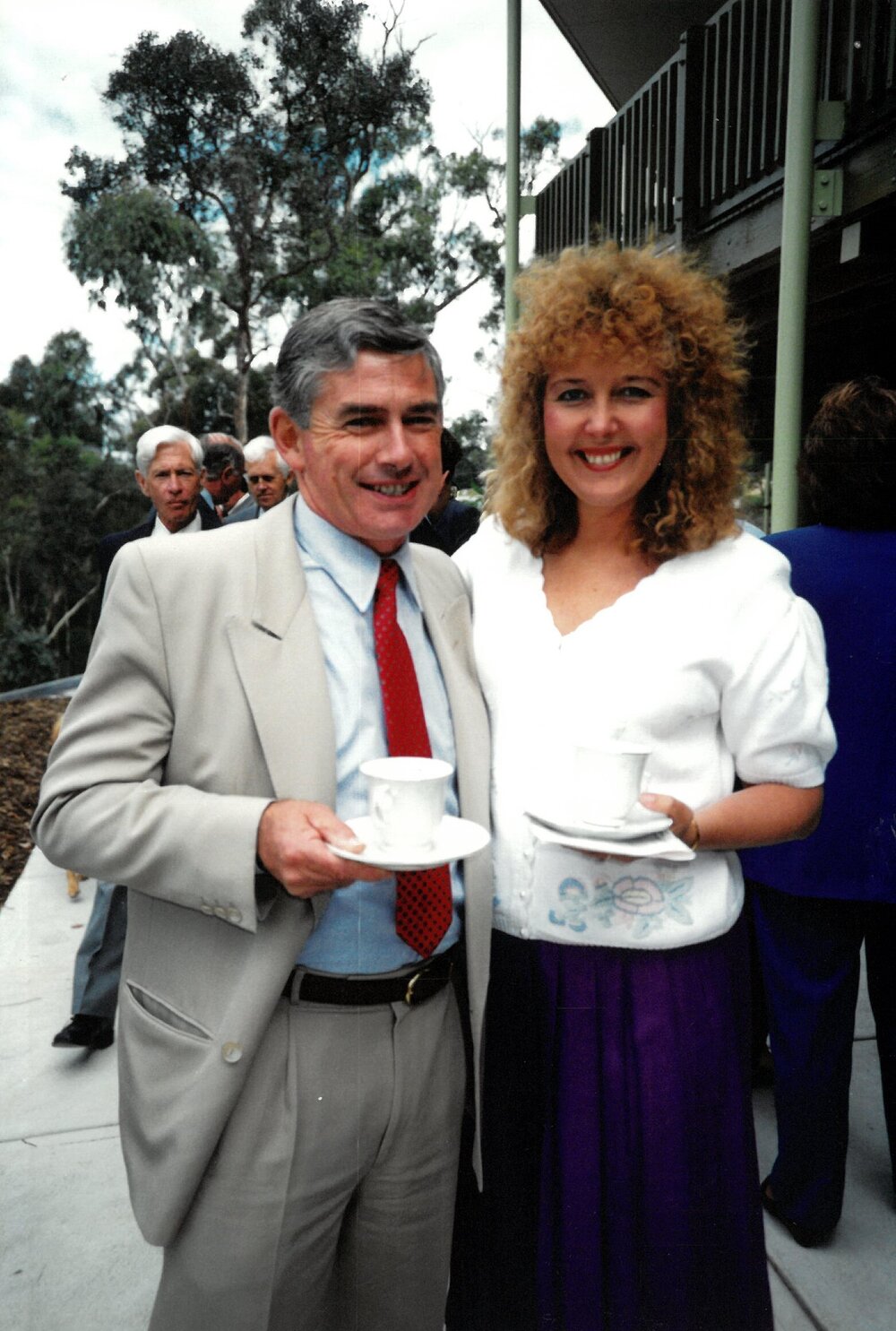 Opening of Stage 2 classroom wing at Donvale, 1992