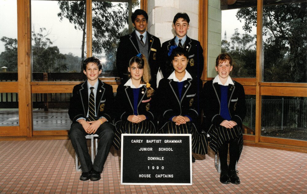 Donvale House Captains 1990