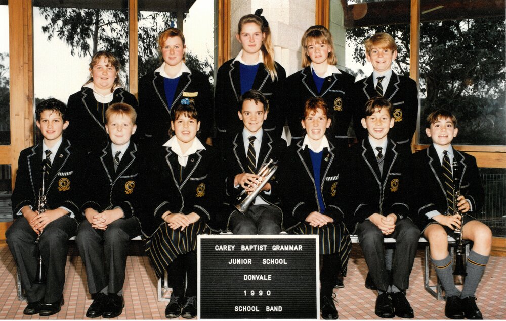 Donvale School Band, 1990