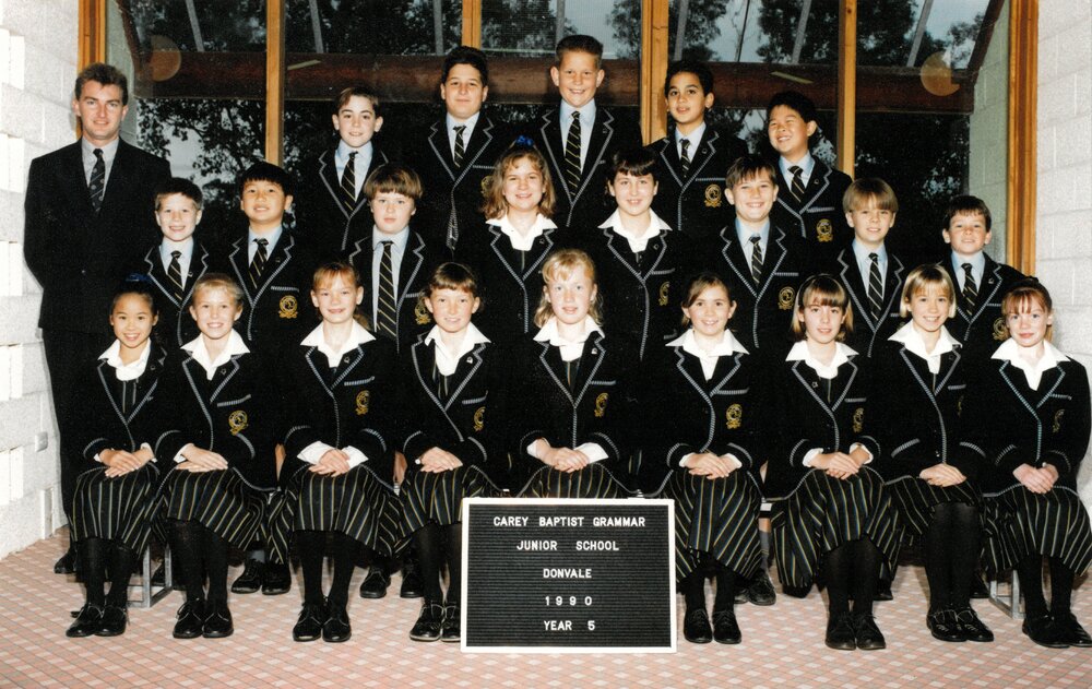 Donvale Year 5, 1990