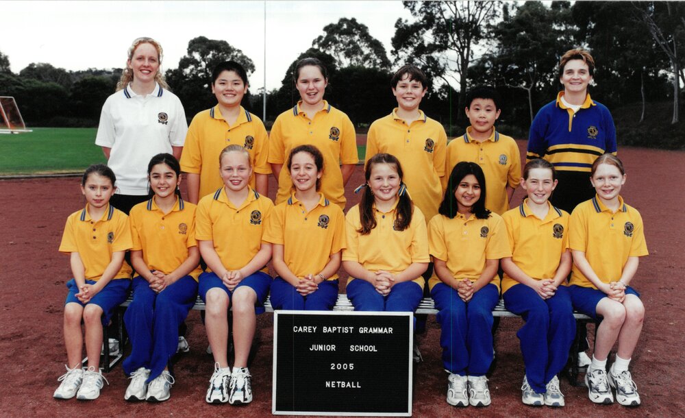 Donvale Netball team 2005