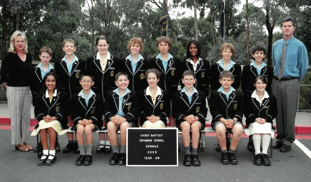 Donvale Year 6W, 2005