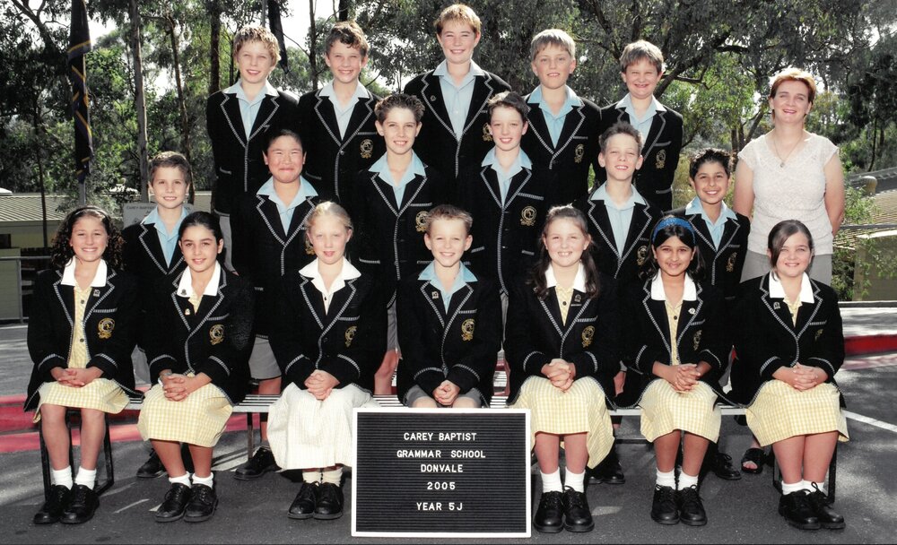 Donvale Year 5J, 2005