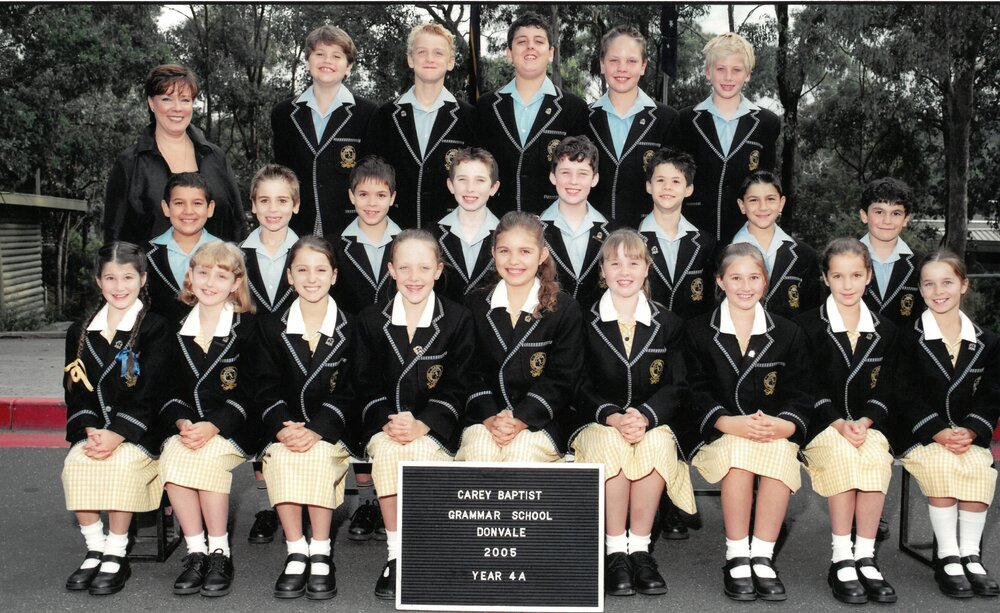 Donvale Year 4A, 2005
