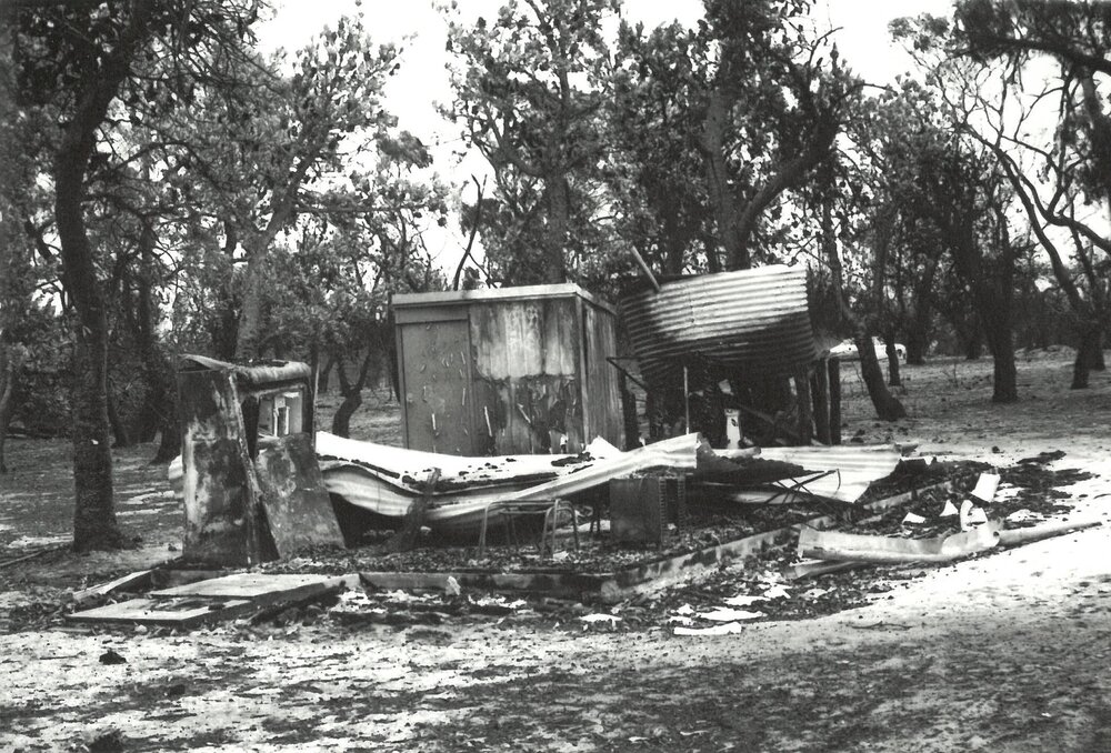 Toonallook after the fire, 1978