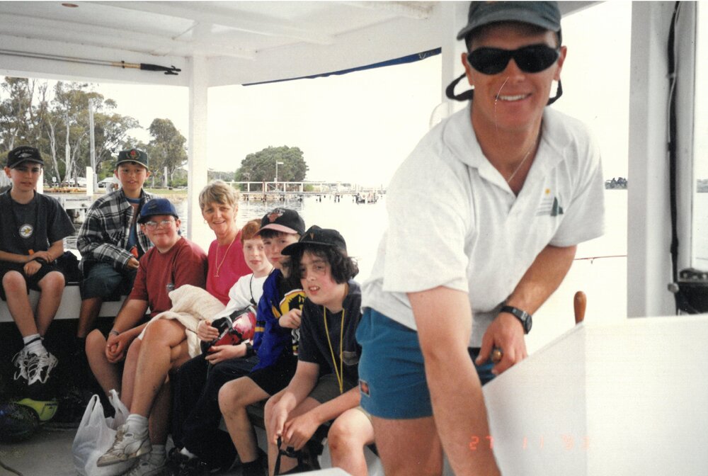 Setting out on Toona Foam, 1993