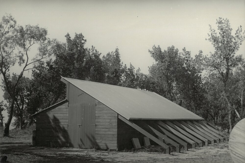 Camp Toonallook boatshed circa 1970s