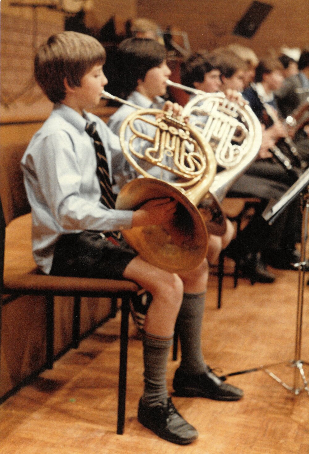 Junior School orchestra, 1980s
