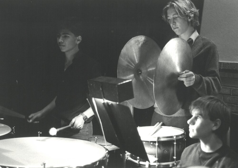 School orchestra, 1980s