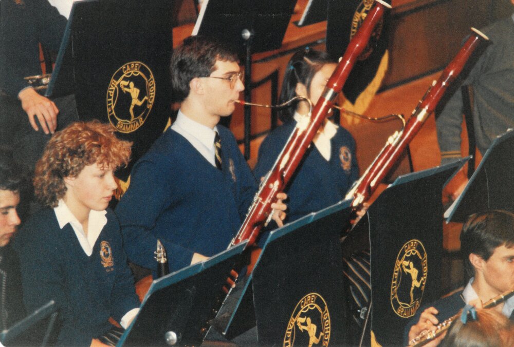 Senior School orchestra, 1980s
