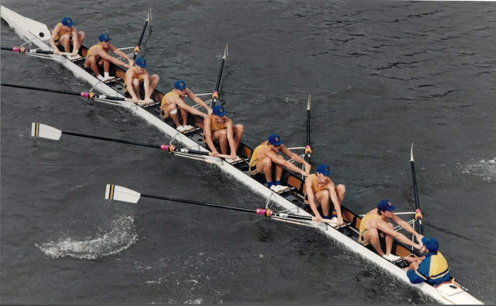 1st VIII boys' rowing, 1995