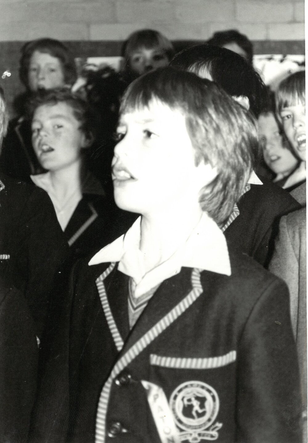 Junior School Choir visits the Prep School, 1981