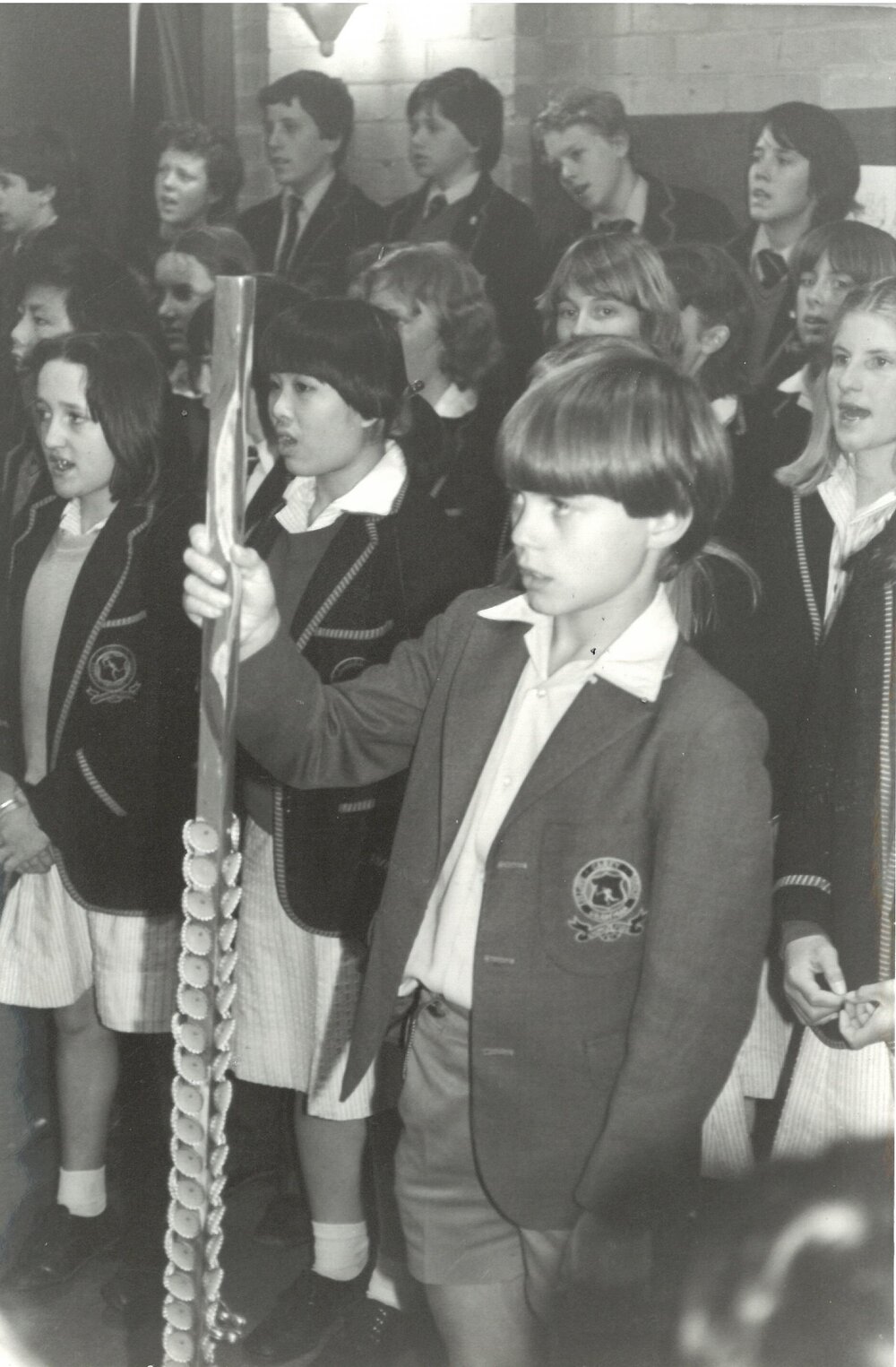 Junior School Choir visits the Prep School, 1981