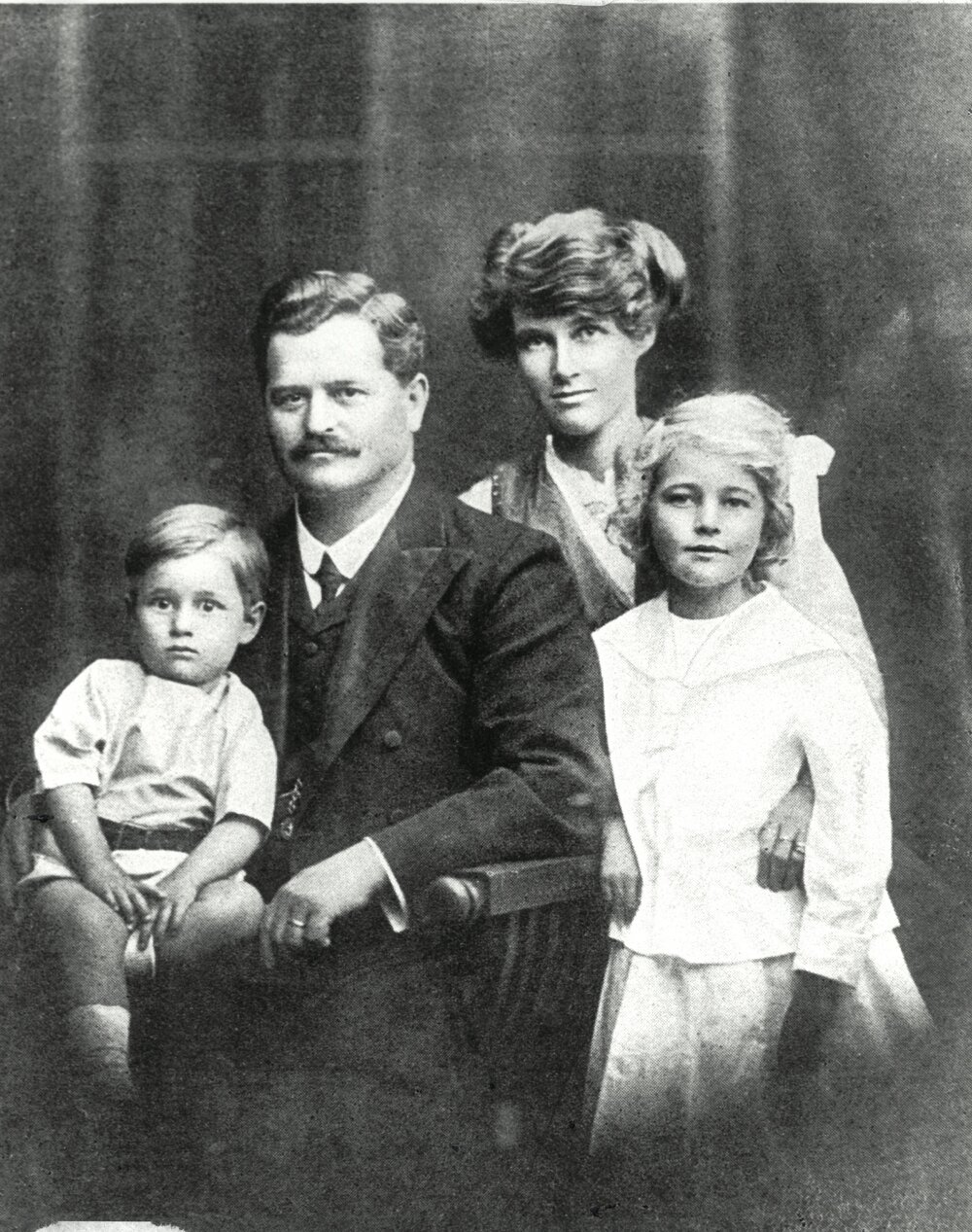 The Cartwright family, circa 1920