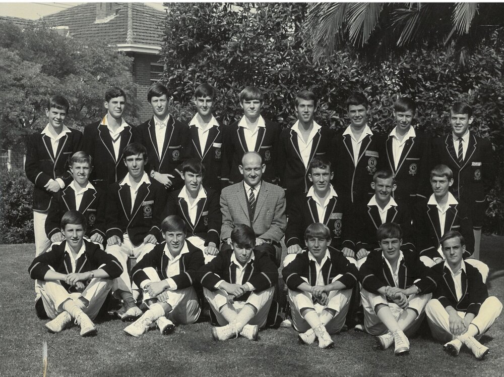 Cricket team, circa 1964