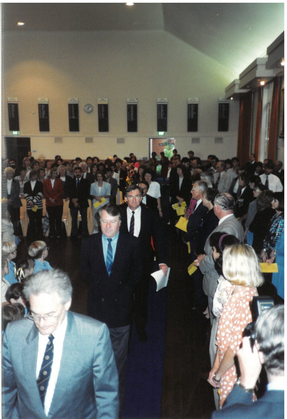 Opening of remodelled and extended facilities to Farrer House, 1992