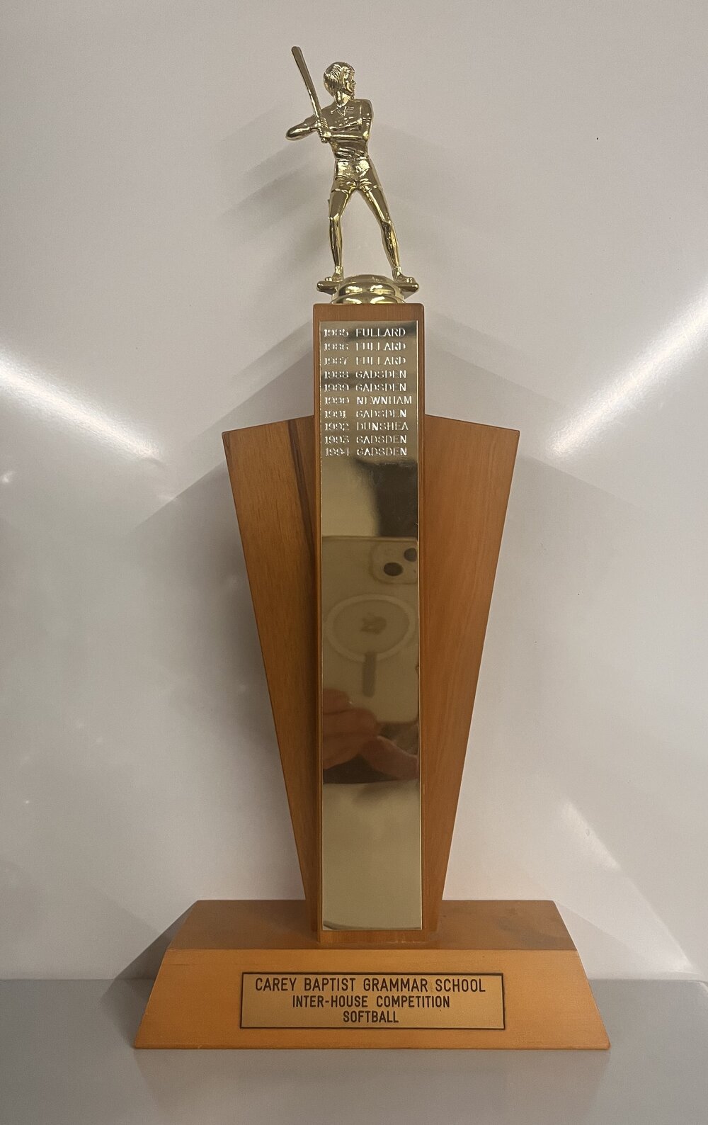 Inter-House Competition Softball, 1985-1994