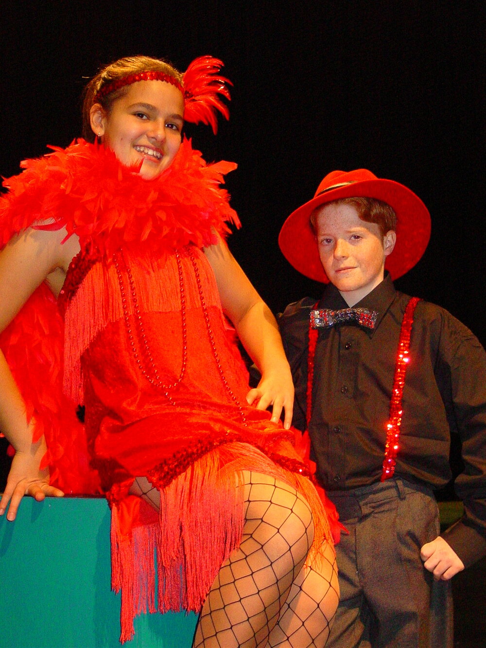 Scene from Middle School Musical 'Tin Pan Ali', 2003