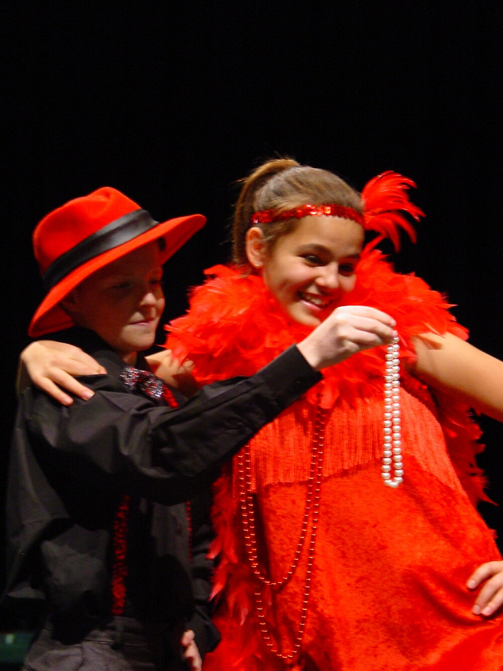 Scene from Middle School Musical 'Tin Pan Ali', 2003