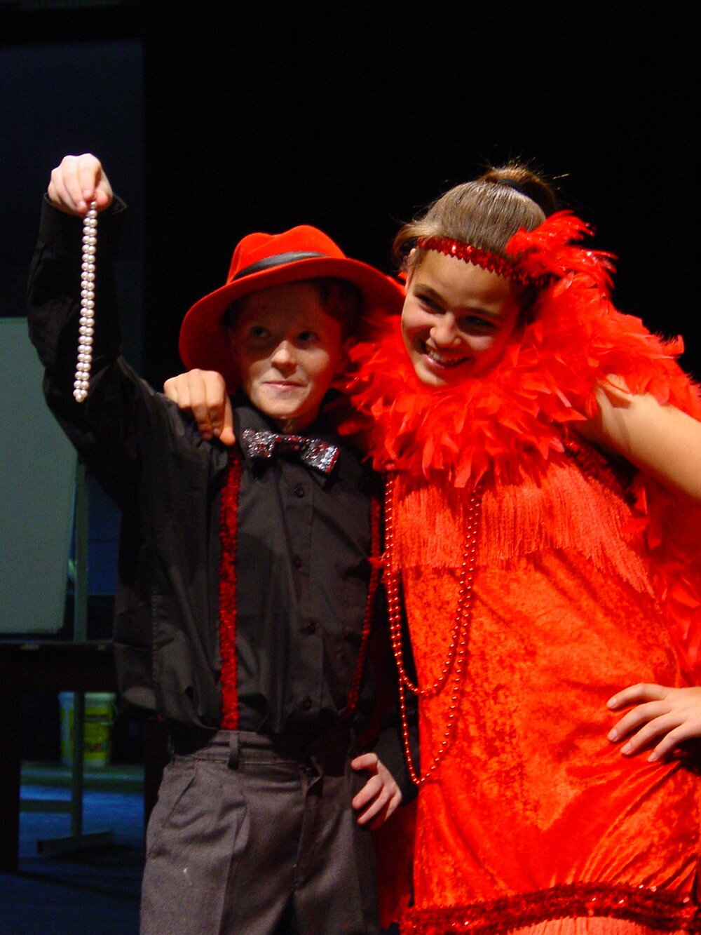 Scene from Middle School Musical 'Tin Pan Ali', 2003