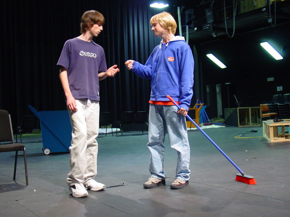 Scene from Middle School Musical 'Tin Pan Ali', 2003