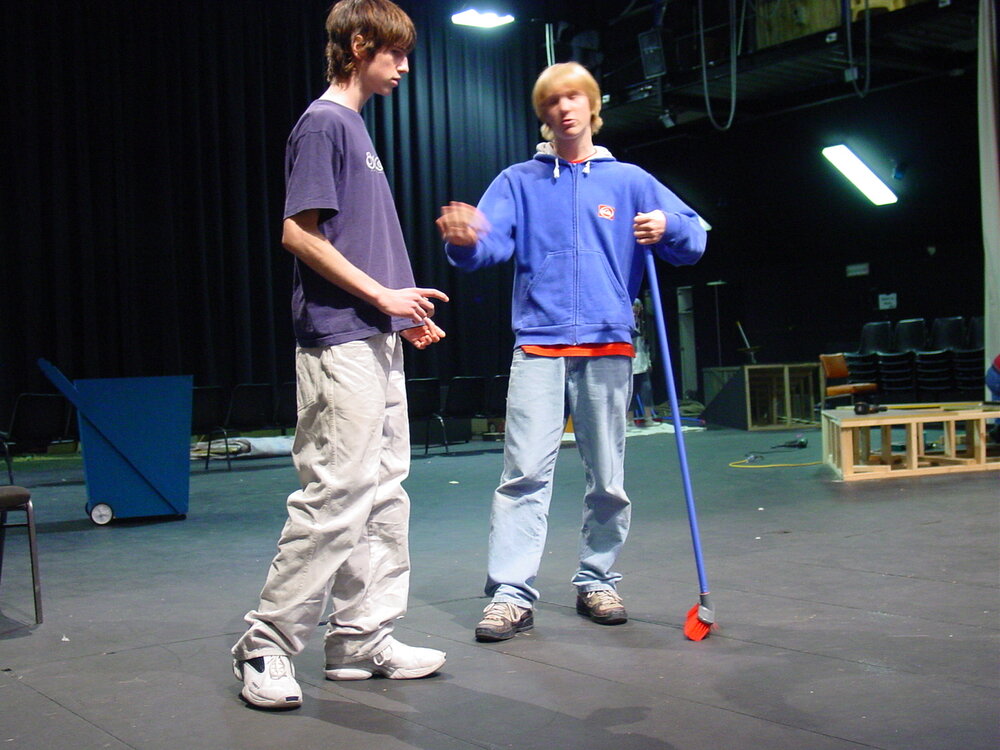 Scene from Middle School Musical 'Tin Pan Ali', 2003