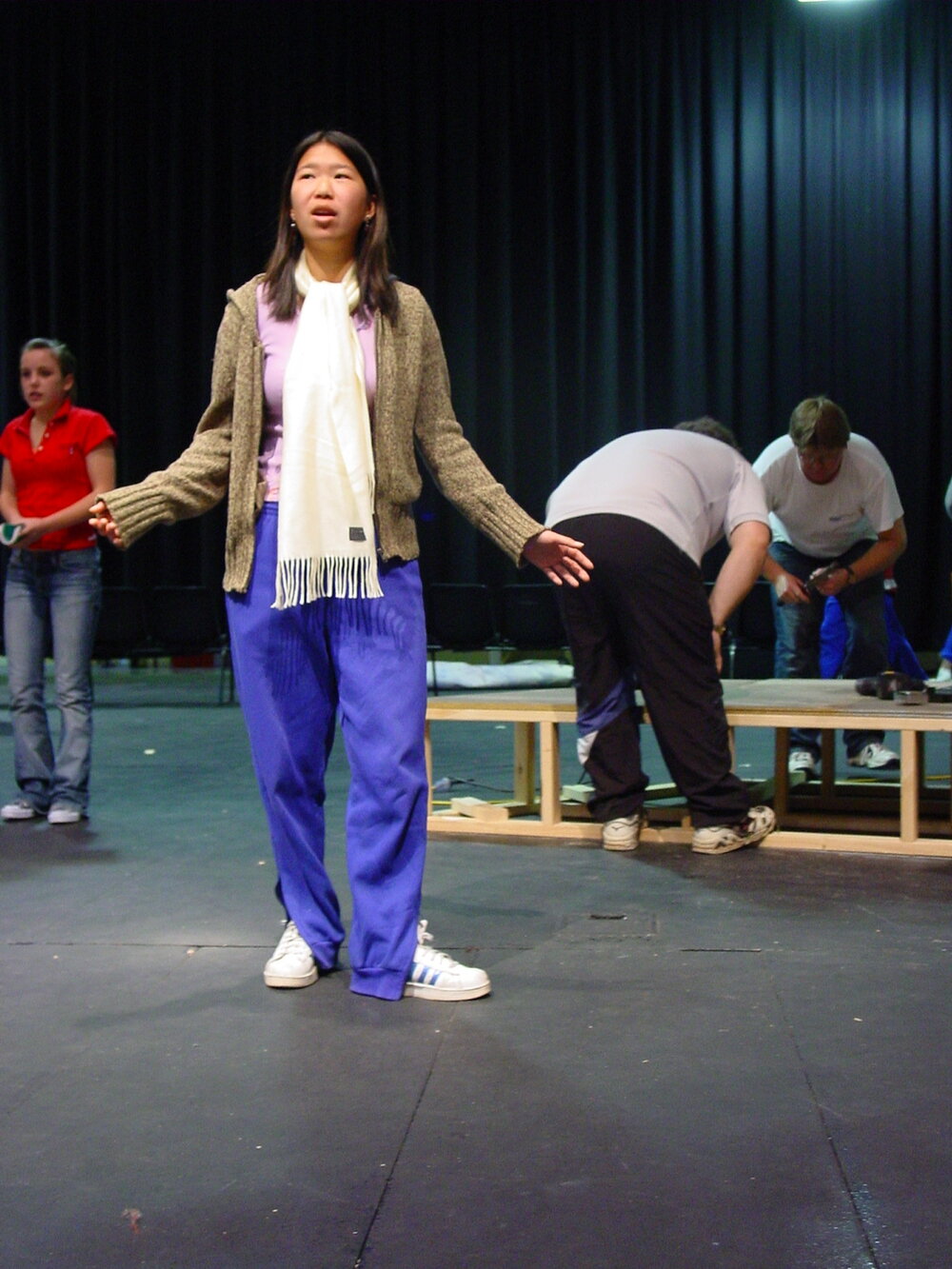 Scene from Middle School Musical 'Tin Pan Ali', 2003