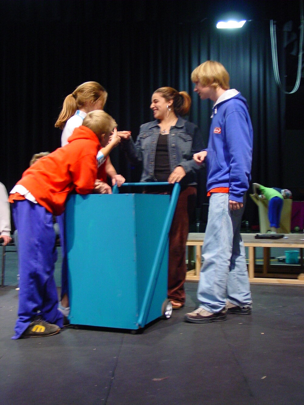 Scene from Middle School Musical 'Tin Pan Ali', 2003