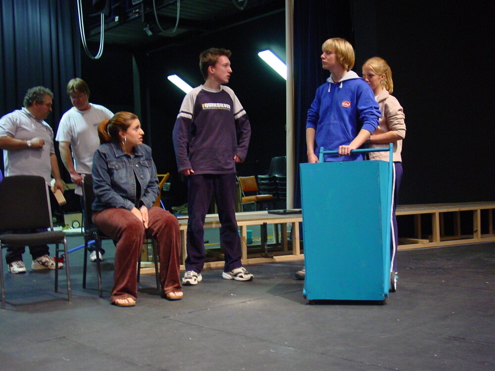 Scene from Middle School Musical 'Tin Pan Ali', 2003