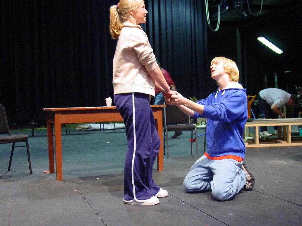 Scene from Middle School Musical 'Tin Pan Ali', 2003