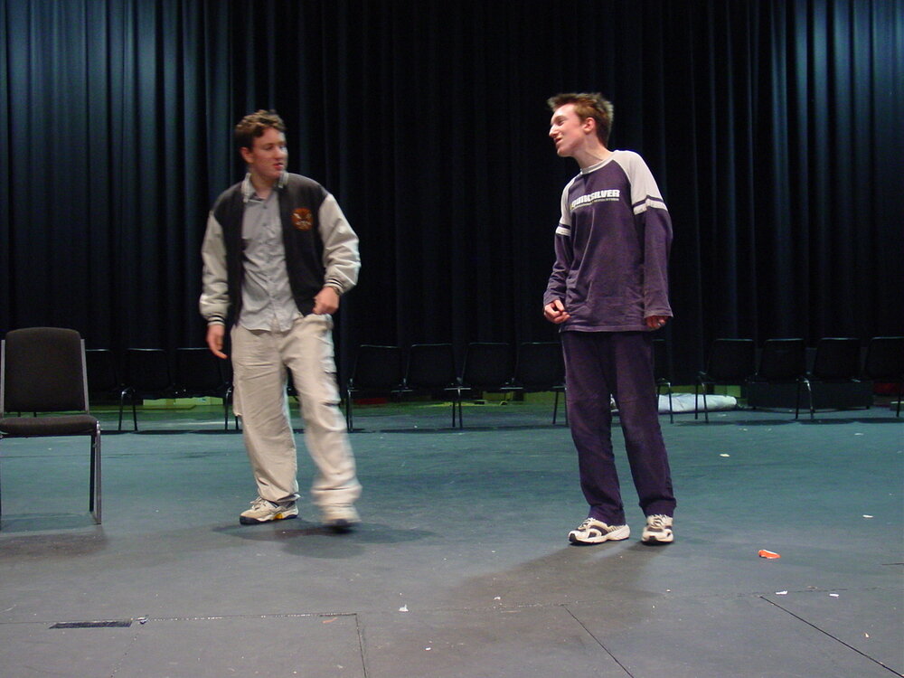 Scene from Middle School Musical 'Tin Pan Ali', 2003