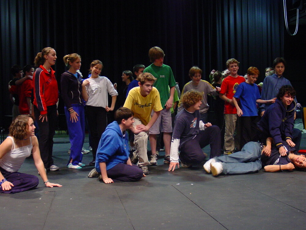 Scene from Middle School Musical 'Tin Pan Ali', 2003