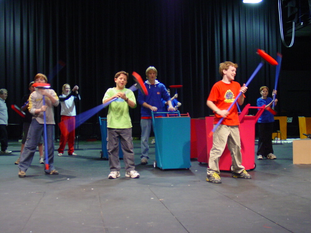 Scene from Middle School Musical 'Tin Pan Ali', 2003