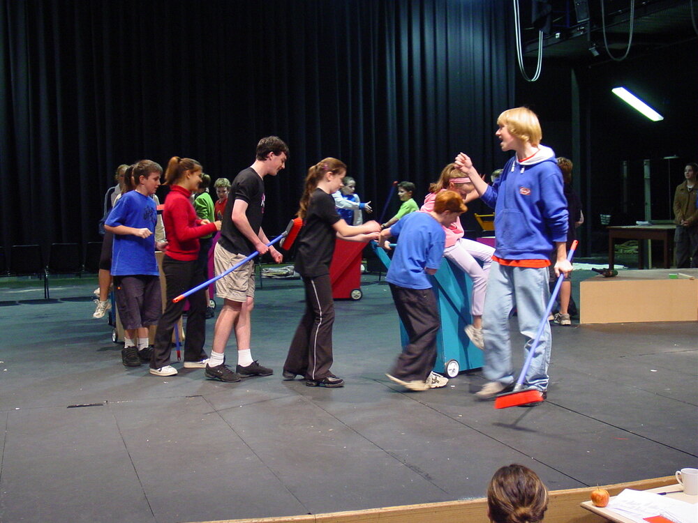 Scene from Middle School Musical 'Tin Pan Ali', 2003