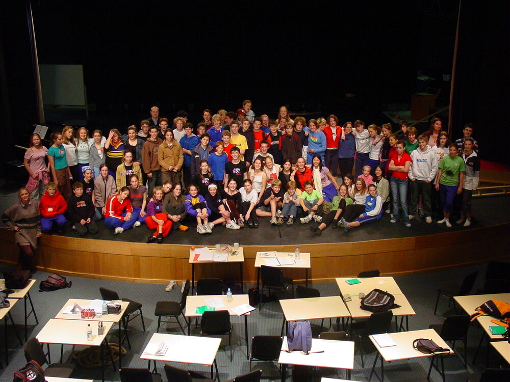 Scene from Middle School Musical 'Tin Pan Ali', 2003