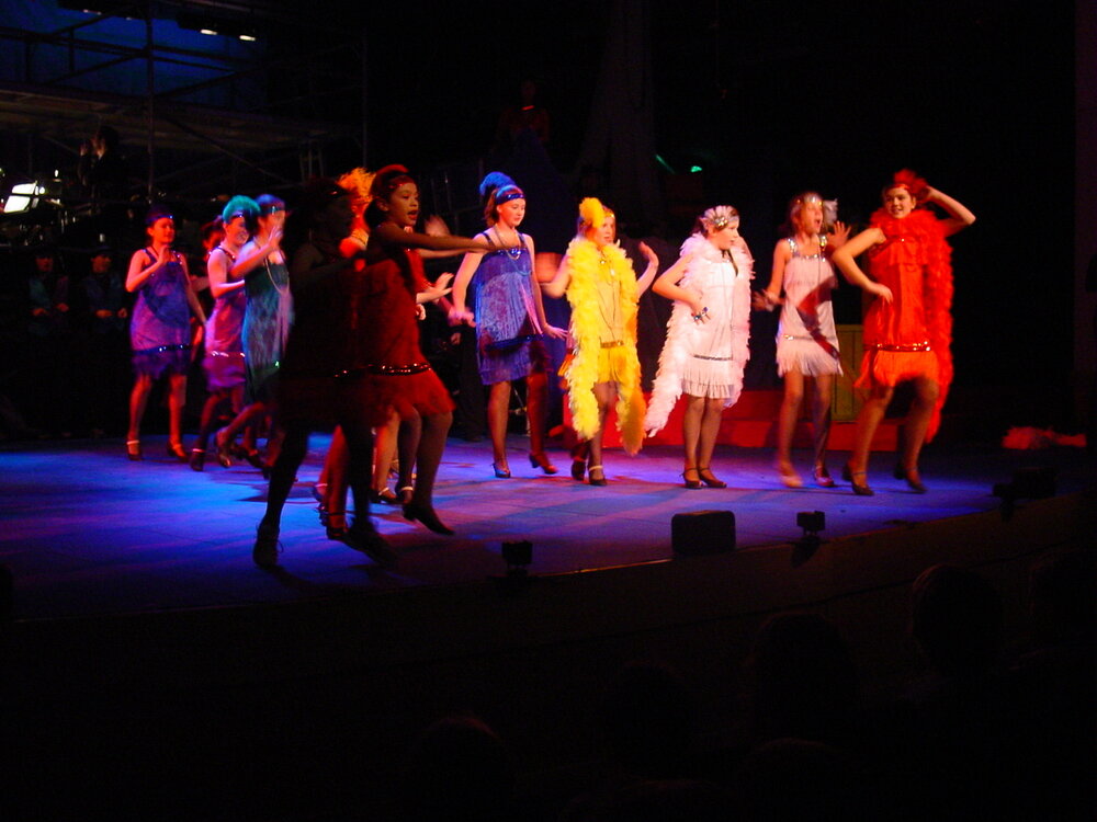 Scene from Middle School Musical 'Tin Pan Ali', 2003