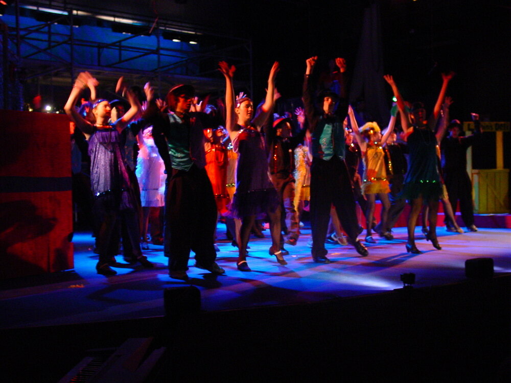 Scene from Middle School Musical 'Tin Pan Ali', 2003